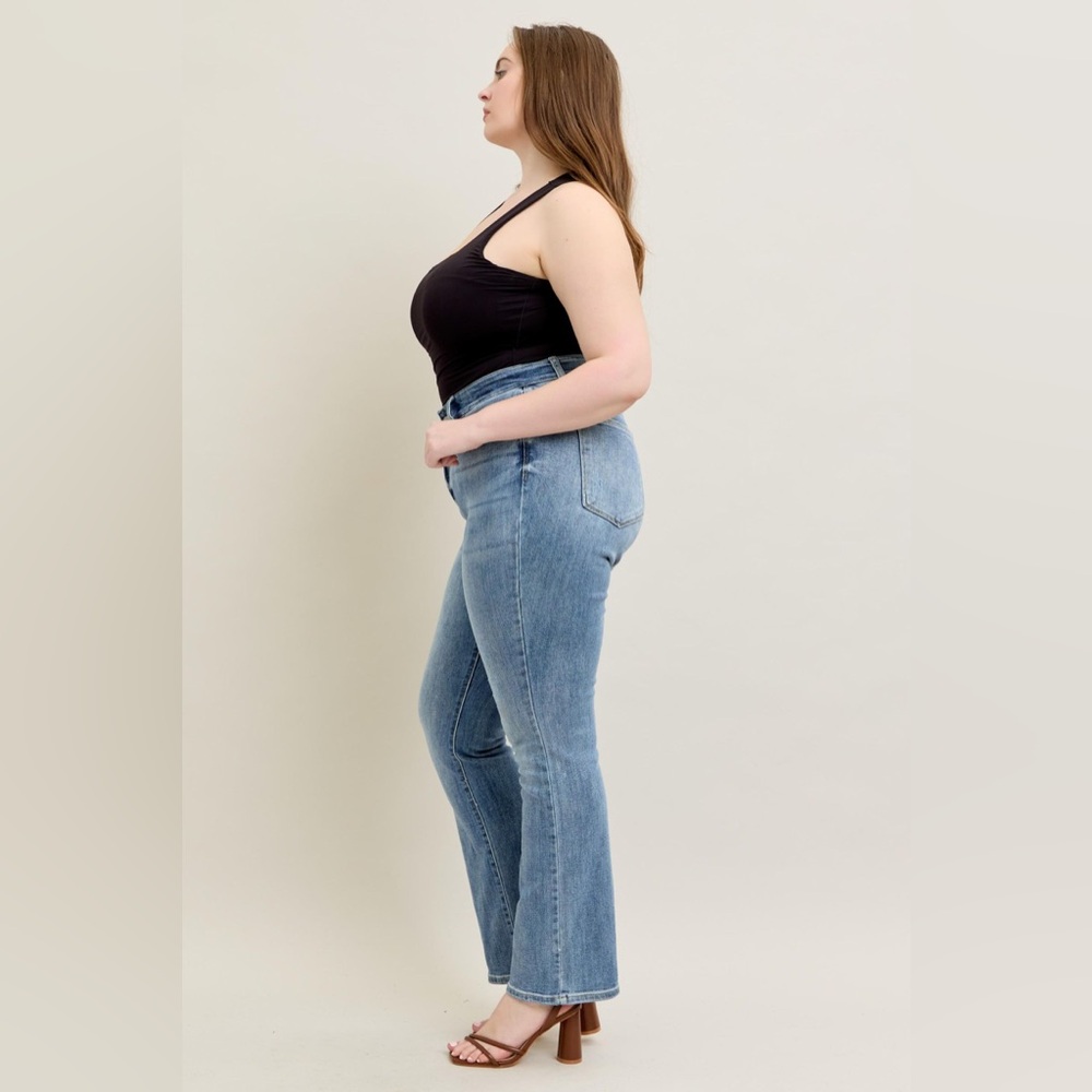 Judy Blue Light Blue Boot Cut Jeans - Picture 8 of 9